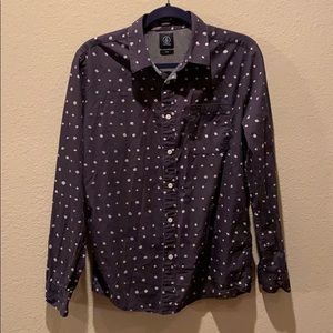 Volcom long sleeve button up